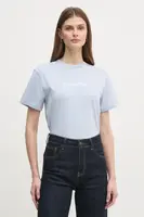 Bavlněné tričko Calvin Klein růžová barva, K20K205448