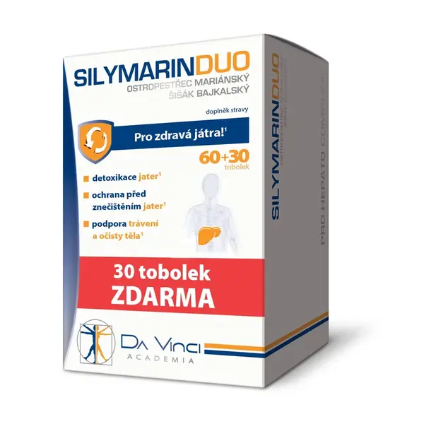 Da Vinci Academia Silymarin Duo 60+30 tobolek