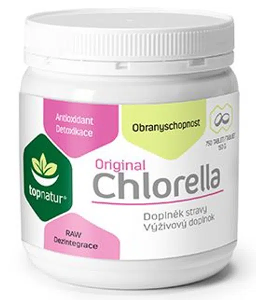 Topnatur Chlorella 200 mg 750 tablet