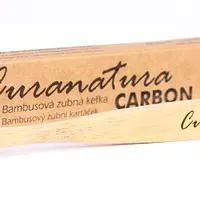 Curanatura Carbon Soft bambusový zubní kartáček