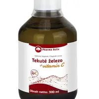 Pharma Activ Tekuté železo + vitamín C 300 ml