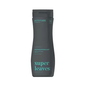 ATTITUDE Super leaves Přírodní pánský šampon proti lupům & tělové mýdlo 2v1 473 ml
