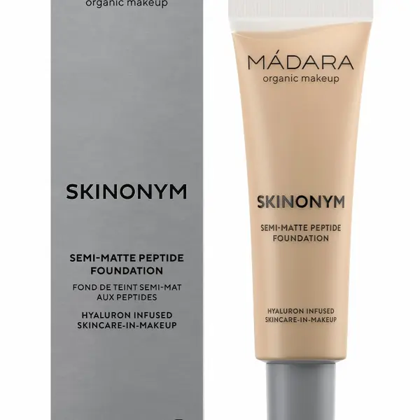 MÁDARA Skinonym True Beige polomatný make-up s peptidy 30 ml