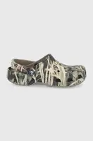 Pantofle Crocs Classic Realtree zelená barva, 12132 Khaki