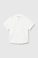 Dětská košile s příměsí lnu Mayoral