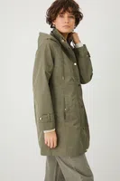 Parka Medicine dámská, zelená barva, oversize