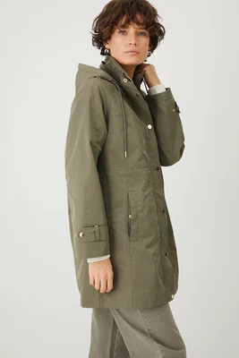 Parka Medicine dámská, zelená barva, oversize