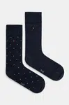Ponožky Tommy Hilfiger 2-pack pánské, modrá barva, 701230780