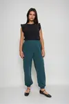 Marisse Green Cotton Trousers