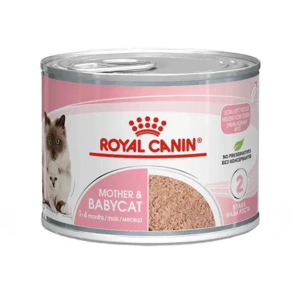 Royal Canin Mother&Babycat Mousse konzerva 195 g