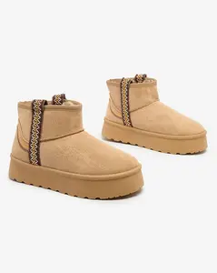 Resti Women's short boots a'la snow boots with ornament Erititta
