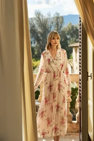 Marisse Women's Dress L-Su-4616 Pink