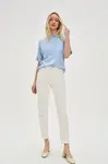Marisse White Straight Leg Jeans