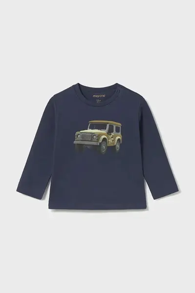 Bavlněné tričko s dlouhým rukávem Mayoral