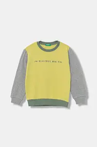 Dětská bavlněná mikina United Colors of Benetton