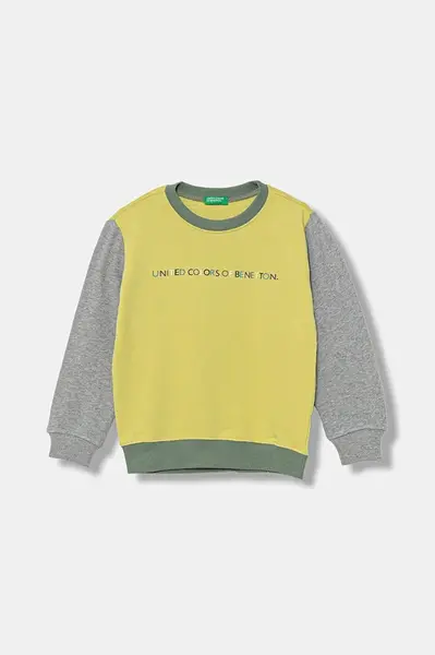 Dětská bavlněná mikina United Colors of Benetton