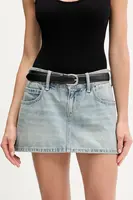 Džínová sukně Hollister Co.