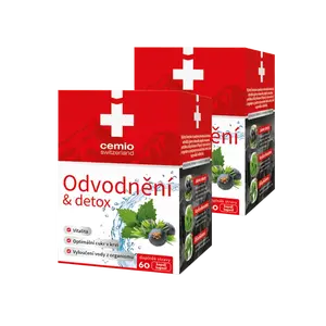 Cemio Odvodnění &amp; detox, 2 x 60 kapslí