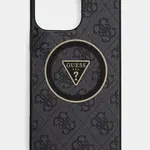 Obal na telefon Guess iPhone 16 Pro Max černá barva, GUHMP16XHG4PRTGK