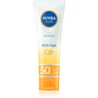 NIVEA SUN pleťový krém na opalování proti vráskám Q10 SPF 50 50 ml