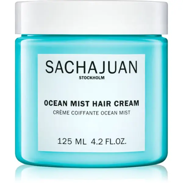 Sachajuan Ocean Mist Hair Cream lehký stylingový krém pro plážový efekt 125 ml