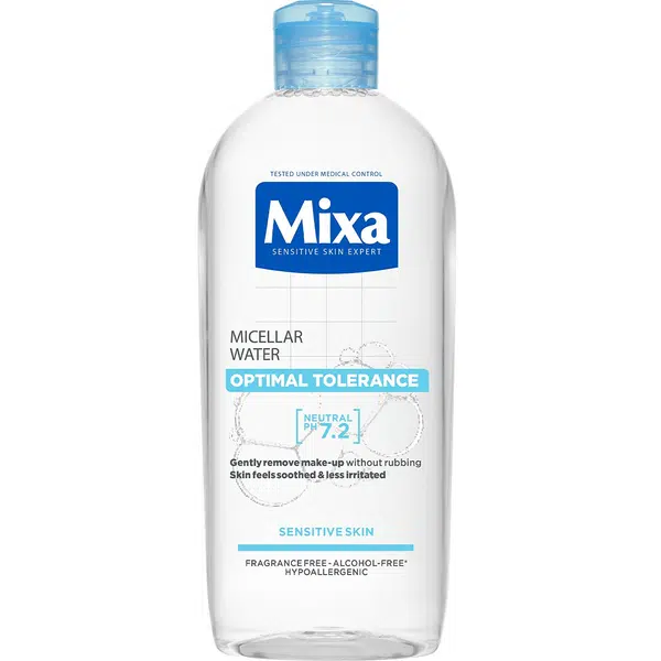 Mixa Micelární pleťová voda pro citlivou pleť Optimal Tolerance (Micellar Water) 400 ml