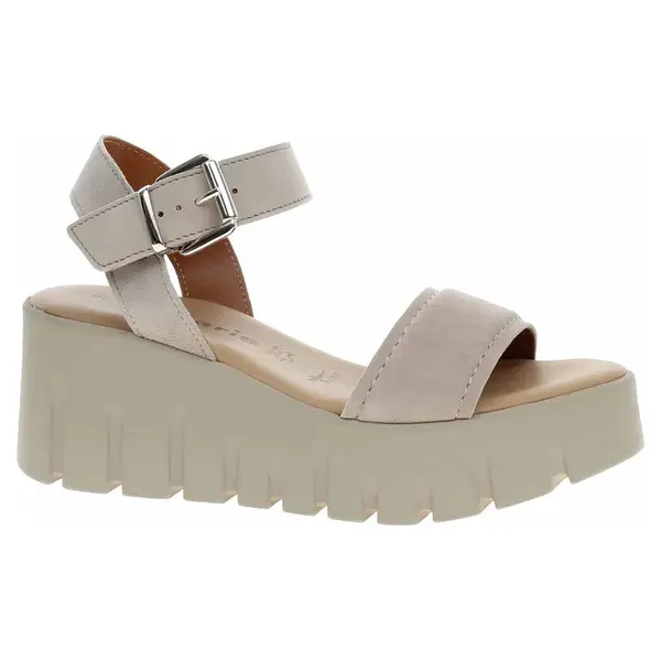 Dámské sandály Tamaris 1-28712-42 taupe suede 40