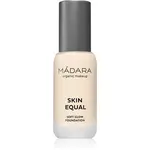 MÁDARA Skin Equal rozjasňující make-up pro přirozený vzhled SPF 15 odstín #10 Porcelain 30 ml