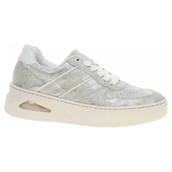 Dámská obuv Rieker N6402-40 silber-platin 40