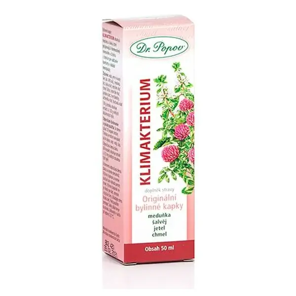 DR.POPOV Kvapky bylinné klimaktérium 50 ml