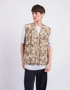 Carhartt WIP Irwin Vest Camo Duck, Desert M