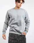 Carhartt WIP Chase Sweat Grey Heather / Gold XL