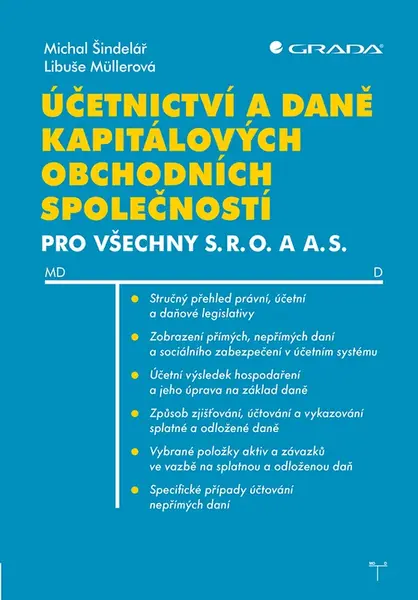 Účetnictví a daně kapitálových obchodních společností, Müllerová Libuše