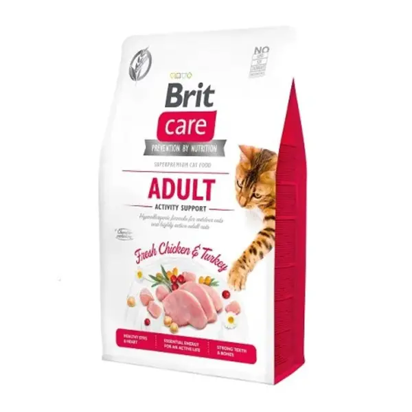 Brit Care Cat Grain-Free Adult Activity Support 400 g | P57266