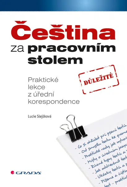 Čeština za pracovním stolem, Slejšková Lucie