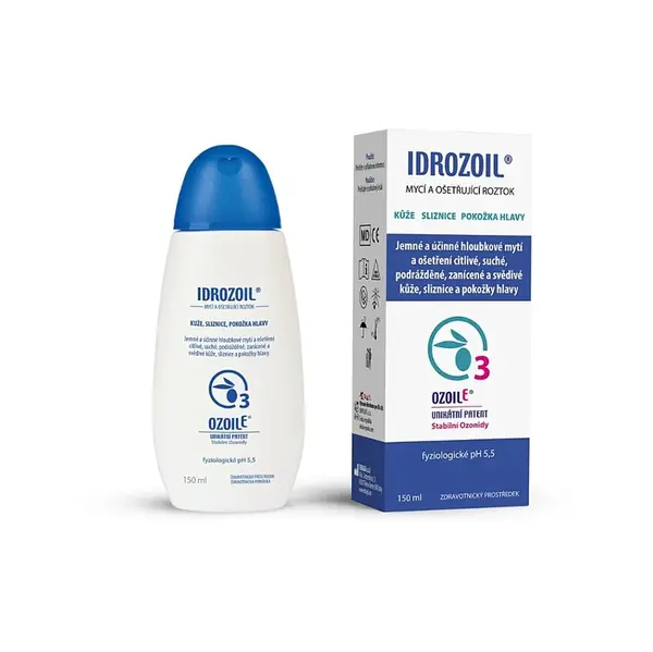 IDROZOIL umývací a ošetrujúci roztok 150 ml