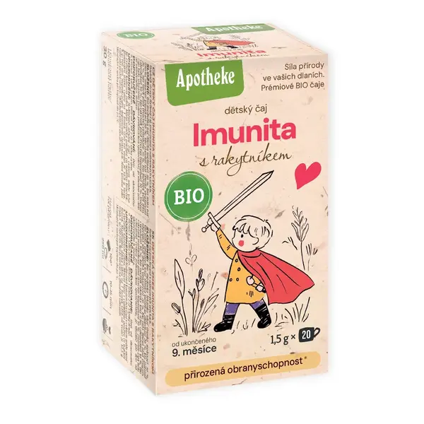 APOTHEKE BIO čaj detský Imunita s rakytníkom čaj 20 x 1.5 g