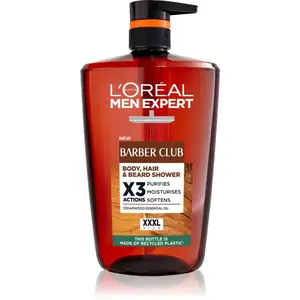 L’Oréal Paris Men Expert Barber Club sprchový gél pre mužov na vlasy, bradu a telo 1000 ml