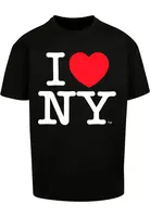 Men's T-Shirt I Love NY Oversize Black