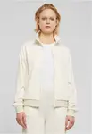 Women's retro running jacket cream