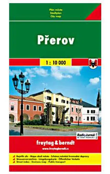 PL Přerov 1:10 000 / plán města