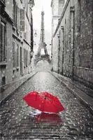 Plakát 61x91,5cm - Paris - Eiffel Tower Umbrella