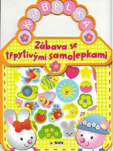 Žlutá kabelka - Zábava se třpytivými samolepkam