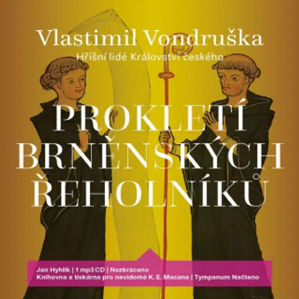 Prokletí brněnských řeholníků - Vlastimil Vondruška - audiokniha
