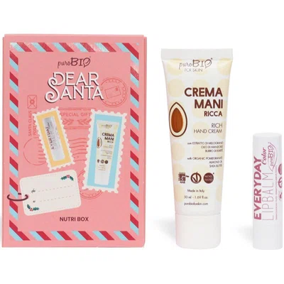 puroBIO Cosmetics Dear Santa Nutri Box dárková sada 2 ks
