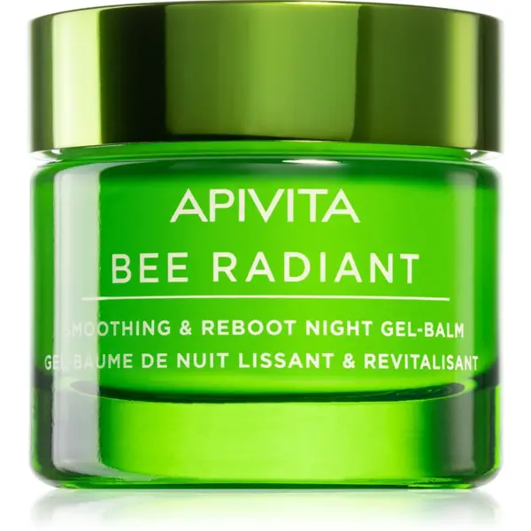 Apivita Bee Radiant Night Gel-Balm noční detoxikační a vyhlazující gel-balzám 50 ml