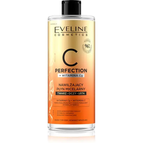 Eveline Cosmetics C Perfection hydratační micelární voda s vitaminem C 500 ml