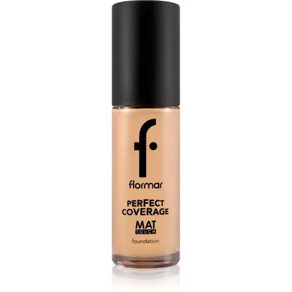 flormar Perfect Coverage Mat Touch Foundation matující make-up pro smíšenou až mastnou pokožku odstín 303 Classic Beige 30 ml