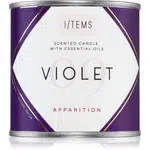 I/TEMS Essential 09 / Violet vonná svíčka 100 g