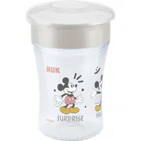 NUK Magic Cup hrnek s víčkem Mickey Mouse 230 ml
